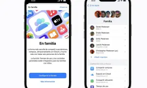 Configura tu **icloud familiar** para compartir suscripciones, compras y almacenamiento. Gestiona hasta seis miembros y usa controles parentales.