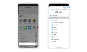 Guía para saber como hacer una captura de pantalla en iPhone, guardando el archivo en la app Archivos.