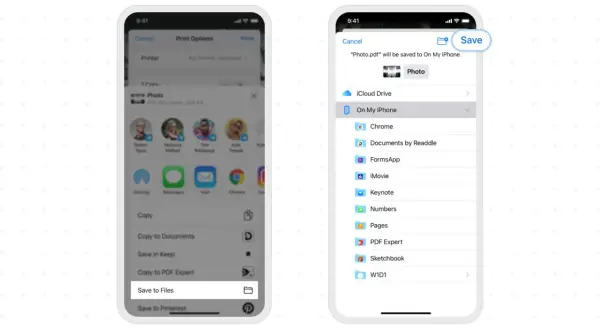 Guía para saber como hacer una captura de pantalla en iPhone, guardando el archivo en la app Archivos.