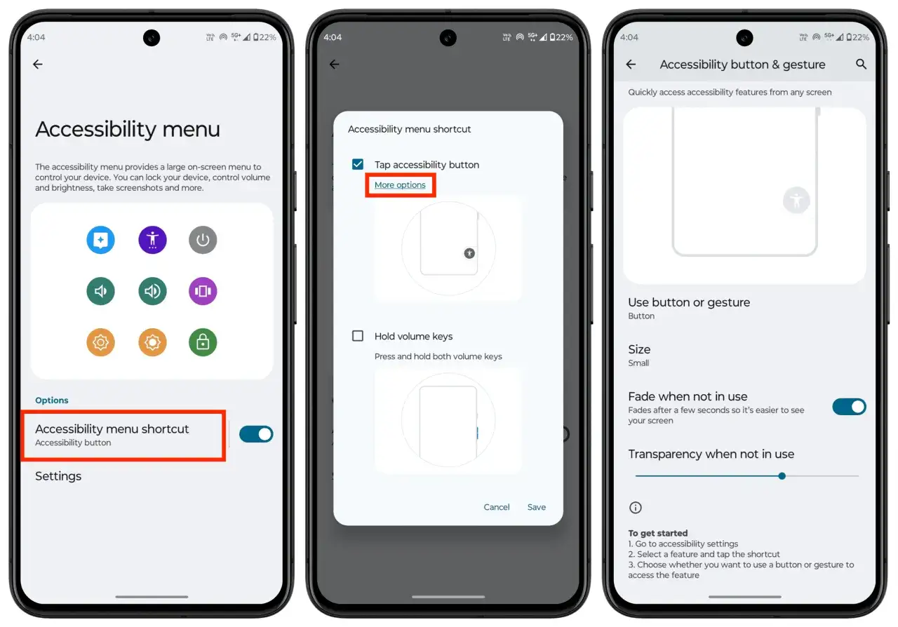 C&oacute;mo quitar bot&oacute;n flotante iPhone: Ajustes de accesibilidad. Toca 